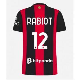 Dámské fotbalový oblečení AC Milan Adrien Rabiot #12 Domácí košile 2026-27 Krátkým Rukávem